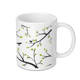 Bird Branches Design Colorful Ceramic Mug Product